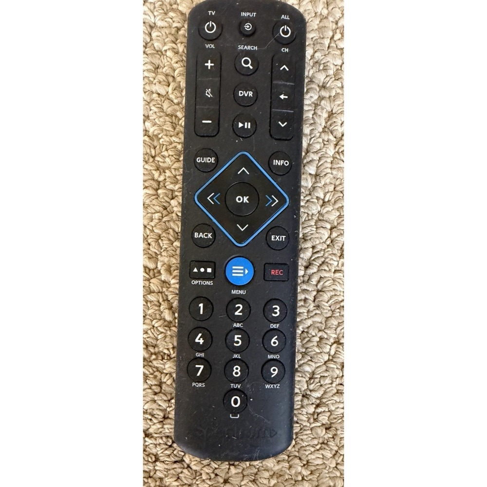 SPECTRUM Cable Universal Remote Control SR-002-R TV & Audio Control